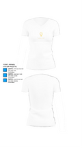 Fermin Electrical Solutions 82376391 Women's Short Sleeve V-neck Shirt - 18