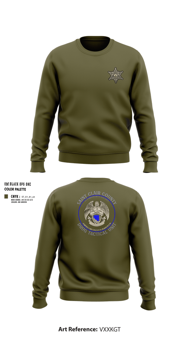 Crew Neck Sweatshirt, Drug Tactical Unit, , Teamtime, Team time, sublimation, custom sports apparel, team uniforms, spirit wear, spiritwear, sports uniforms, custom shirts, team store, custom team store, fundraiser sports, apparel fundraiser