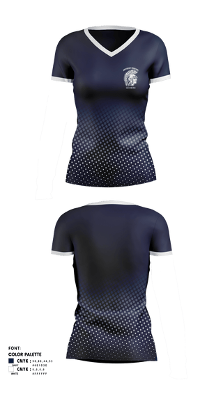 Womens Short Sleeve Vneck Shirt, Southeast High School Swimming, Swimming, Teamtime, Team time, sublimation, custom sports apparel, team uniforms, spirit wear, spiritwear, sports uniforms, custom shirts, team store, custom team store, fundraiser sports, apparel fundraiser