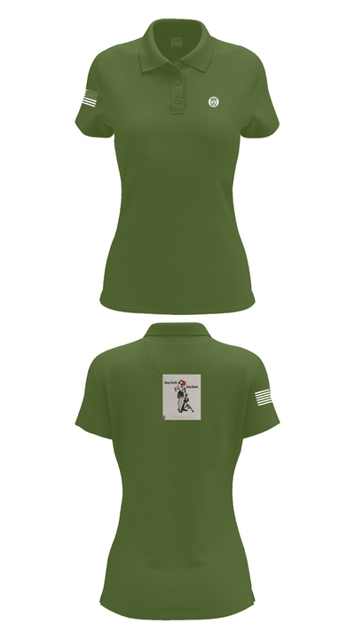 a-co 2-2in 3/10 62534223 Women's Short Sleeve Performance Polo  - 55