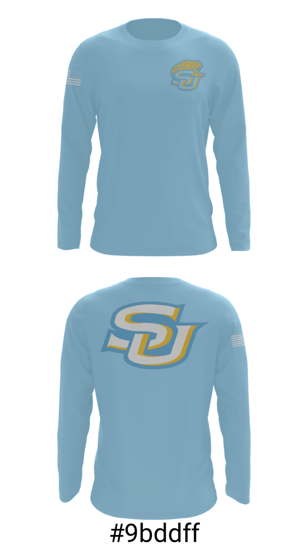 Long Sleeve Performance Shirt, Southern University A & M College Softball, Softball, Teamtime, Team time, sublimation, custom sports apparel, team uniforms, spirit wear, spiritwear, sports uniforms, custom shirts, team store, custom team store, fundraiser sports, apparel fundraiser