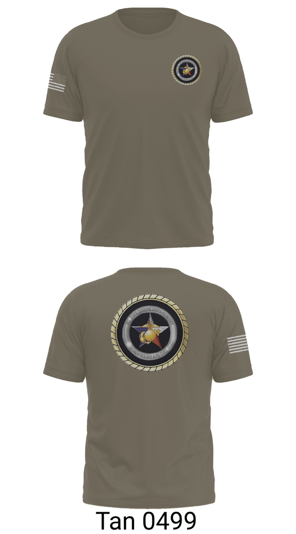 Old School Cotton Feel Shirt, Goodfellow AFB, Marines, Teamtime, Team time, sublimation, custom sports apparel, team uniforms, spirit wear, spiritwear, sports uniforms, custom shirts, team store, custom team store, fundraiser sports, apparel fundraiser