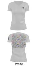 Chin Bum Balloons 30607098 Women's Short Sleeve V-neck Shirt - 19