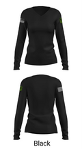 Air Support 72075098 Women's Long Sleeve V-neck Shirt - 35