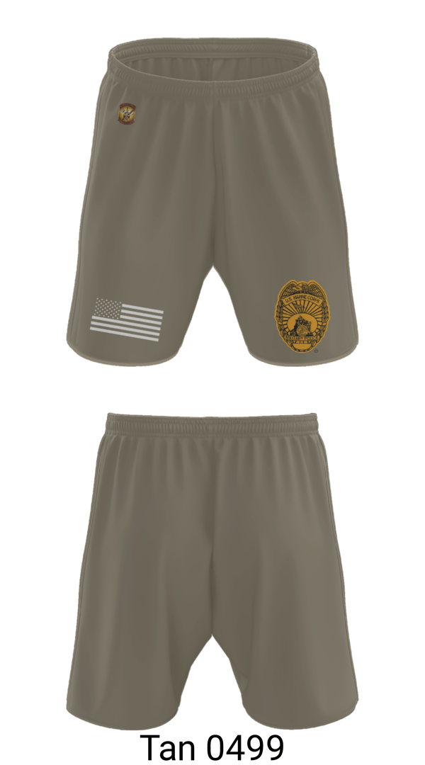 Athletic Shorts With Pockets, 4th Law Enforcement Battalion Bravo Company, Marines, Teamtime, Team time, sublimation, custom sports apparel, team uniforms, spirit wear, spiritwear, sports uniforms, custom shirts, team store, custom team store, fundraiser sports, apparel fundraiser
