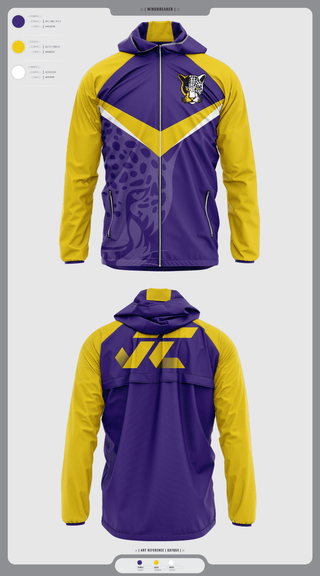 Windbreaker, Jacksonville College Cross Country, Cross Country, Teamtime, Team time, sublimation, custom sports apparel, team uniforms, spirit wear, spiritwear, sports uniforms, custom shirts, team store, custom team store, fundraiser sports, apparel fundraiser