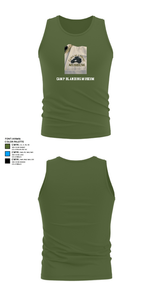 Tank Top, Camp Blanding Museum, Army, Teamtime, Team time, sublimation, custom sports apparel, team uniforms, spirit wear, spiritwear, sports uniforms, custom shirts, team store, custom team store, fundraiser sports, apparel fundraiser