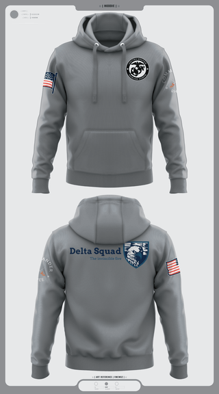 Hoodie, Marine Corps, Marines, Teamtime, Team time, sublimation, custom sports apparel, team uniforms, spirit wear, spiritwear, sports uniforms, custom shirts, team store, custom team store, fundraiser sports, apparel fundraiser
