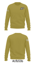 Purdue University Baseball 36887531 Crew Neck Sweatshirt - 16