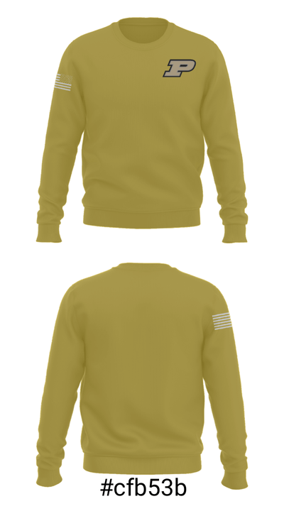 Purdue University Baseball 36887531 Crew Neck Sweatshirt - 16
