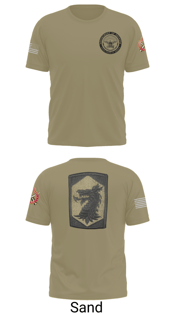 Short Sleeve Performance Shirt, 445 Chemical Company, National Guard, Teamtime, Team time, sublimation, custom sports apparel, team uniforms, spirit wear, spiritwear, sports uniforms, custom shirts, team store, custom team store, fundraiser sports, apparel fundraiser