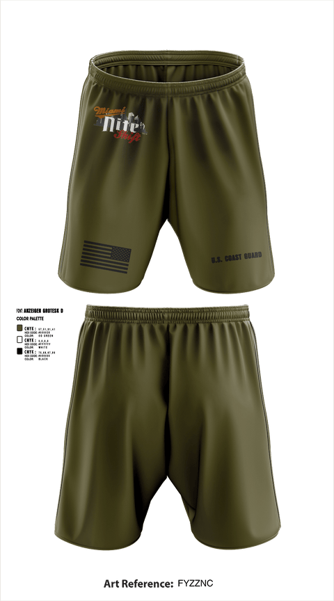 Athletic Shorts With Pockets, Air Station Miami, Coast Guard, Teamtime, Team time, sublimation, custom sports apparel, team uniforms, spirit wear, spiritwear, sports uniforms, custom shirts, team store, custom team store, fundraiser sports, apparel fundraiser