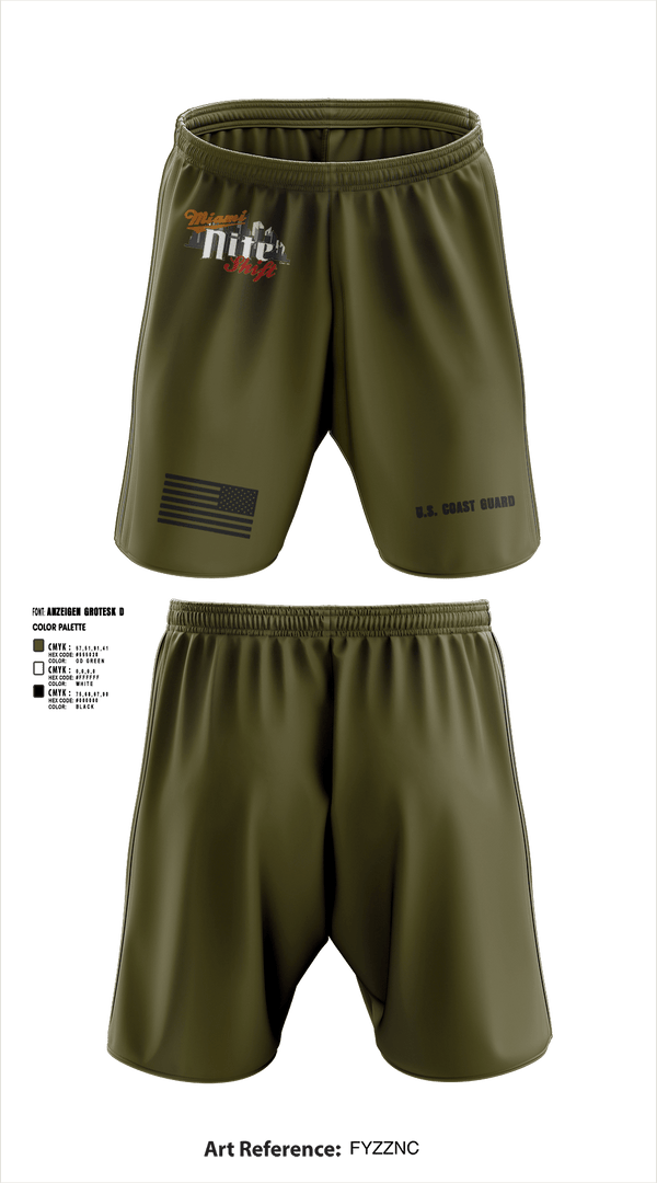 Athletic Shorts With Pockets, Air Station Miami, Coast Guard, Teamtime, Team time, sublimation, custom sports apparel, team uniforms, spirit wear, spiritwear, sports uniforms, custom shirts, team store, custom team store, fundraiser sports, apparel fundraiser