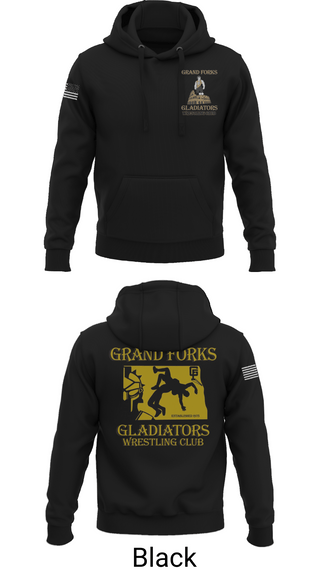 Hoodie, Gladiators Wrestling Club, Wrestling, Teamtime, Team time, sublimation, custom sports apparel, team uniforms, spirit wear, spiritwear, sports uniforms, custom shirts, team store, custom team store, fundraiser sports, apparel fundraiser