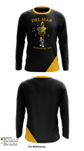 Del Mar High School Band 83385867 Long Sleeve Performance Shirt - 1