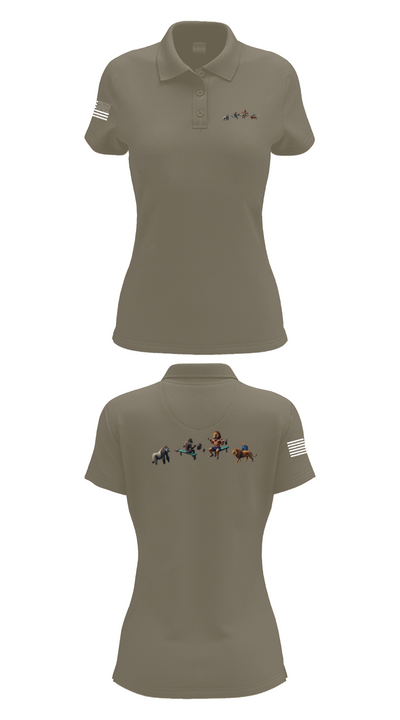 One GYm 38783624 Women's Short Sleeve Performance Polo  - 75