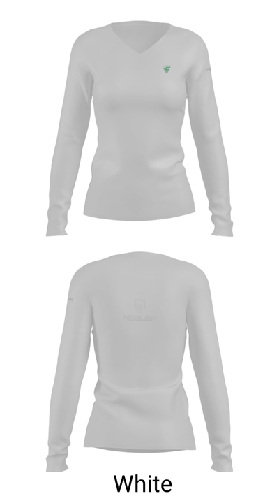 Effect Motorsport 20131501 Women's Long Sleeve V-neck Shirt - 16