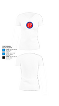 Jackson Preparatory School Swimming 57912925 Women's Short Sleeve V-neck Shirt - 18