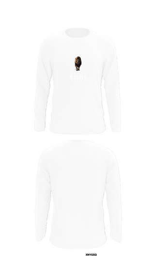 Long Sleeve Performance Shirt, E Elite, Men's Basketball, Teamtime, Team time, sublimation, custom sports apparel, team uniforms, spirit wear, spiritwear, sports uniforms, custom shirts, team store, custom team store, fundraiser sports, apparel fundraiser