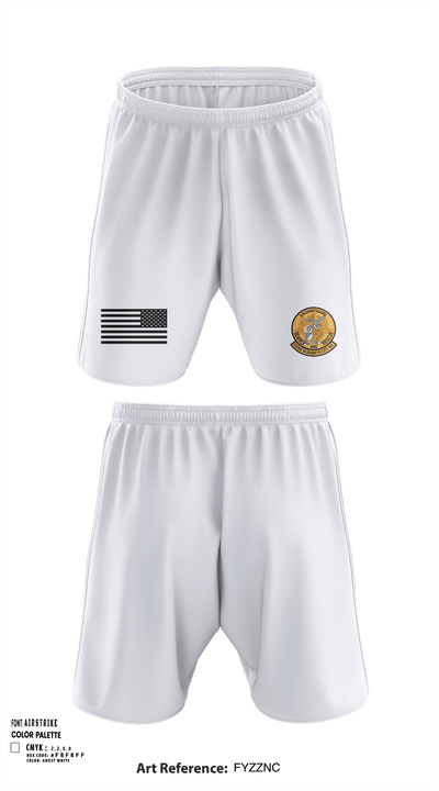 Air Station Elizabeth City 50665895 Athletic Shorts With Pockets - 128