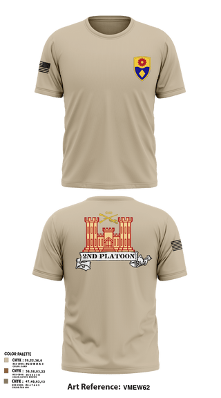 Old School Cotton Feel Shirt, 649 ENG CO649 ENG CO649 EN CO, Army, Teamtime, Team time, sublimation, custom sports apparel, team uniforms, spirit wear, spiritwear, sports uniforms, custom shirts, team store, custom team store, fundraiser sports, apparel fundraiser