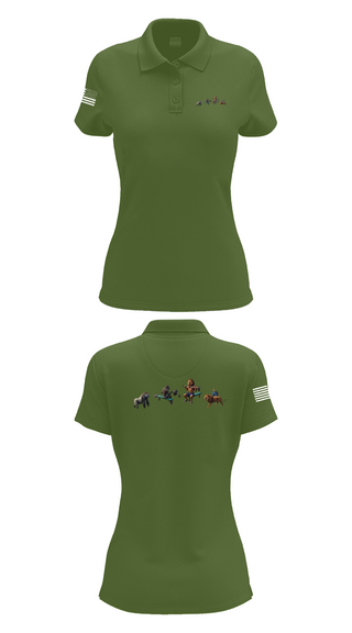 Womens Short Sleeve Performance Polo, One GYm, Marines, Teamtime, Team time, sublimation, custom sports apparel, team uniforms, spirit wear, spiritwear, sports uniforms, custom shirts, team store, custom team store, fundraiser sports, apparel fundraiser