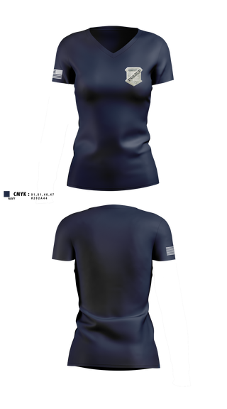 Womens Short Sleeve Vneck Shirt, Swampscott Police, Police, Teamtime, Team time, sublimation, custom sports apparel, team uniforms, spirit wear, spiritwear, sports uniforms, custom shirts, team store, custom team store, fundraiser sports, apparel fundraiser