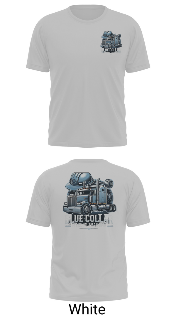 Short Sleeve Performance Shirt, Blue Collar Fitness Training, , Teamtime, Team time, sublimation, custom sports apparel, team uniforms, spirit wear, spiritwear, sports uniforms, custom shirts, team store, custom team store, fundraiser sports, apparel fundraiser