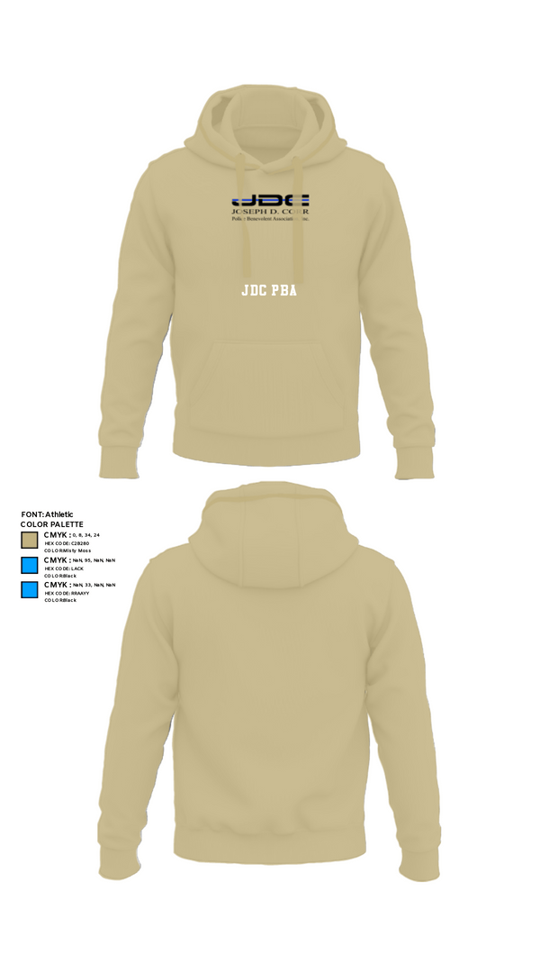 Hoodie, JDC PBA, Police, Teamtime, Team time, sublimation, custom sports apparel, team uniforms, spirit wear, spiritwear, sports uniforms, custom shirts, team store, custom team store, fundraiser sports, apparel fundraiser