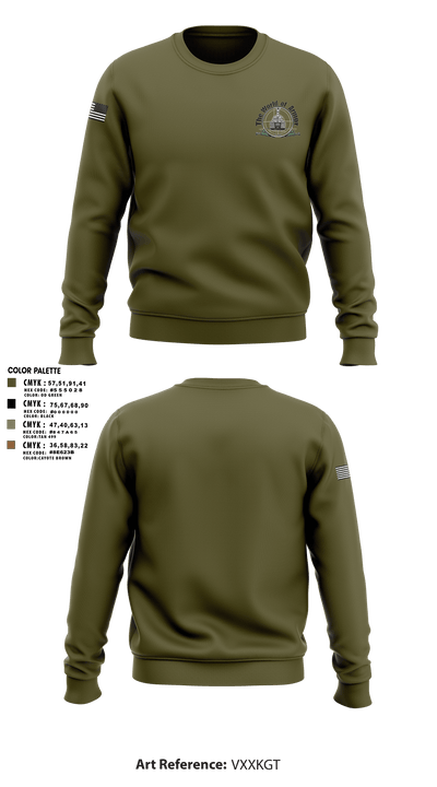 The World of Armor 9002280 Crew Neck Sweatshirt - 1