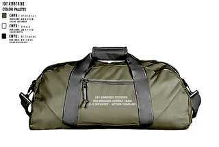 Duffle Bag, 1st Armored Division - 3rd Brigade Combat Team - 2-5 Infantry Action Company, Army, Teamtime, Team time, sublimation, custom sports apparel, team uniforms, spirit wear, spiritwear, sports uniforms, custom shirts, team store, custom team store, fundraiser sports, apparel fundraiser