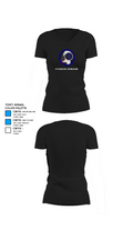 Byhalia High School Cheer 25376847 Women's Short Sleeve V-neck Shirt - 37