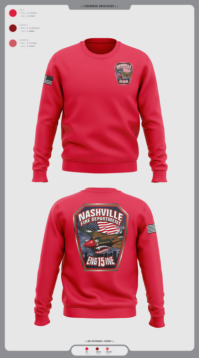 Engine 15 4145727 Crew Neck Sweatshirt - 1