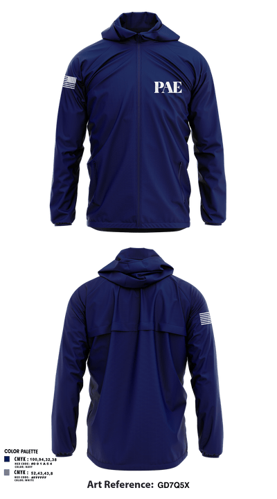 PAE 3475932 Windbreaker - 100