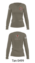 FAST 38169751 Women's Long Sleeve V-neck Shirt - 77