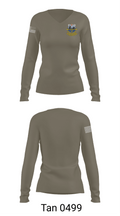 Echo Co. 2nd battalion, 25th Marine Regiment 27533051 Women's Long Sleeve V-neck Shirt - 77