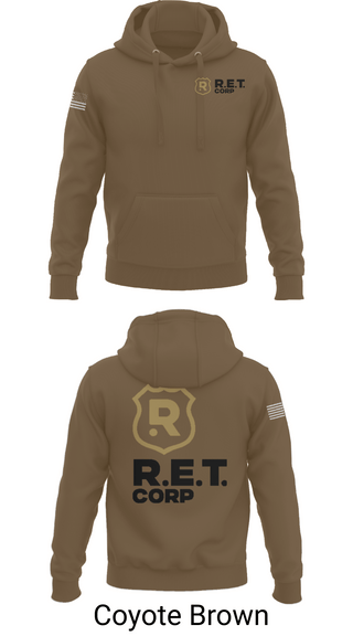 Hoodie, RET CORP, Police, Teamtime, Team time, sublimation, custom sports apparel, team uniforms, spirit wear, spiritwear, sports uniforms, custom shirts, team store, custom team store, fundraiser sports, apparel fundraiser