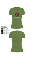 189/34th unit 69510523 Women's Short Sleeve V-neck Shirt - 44
