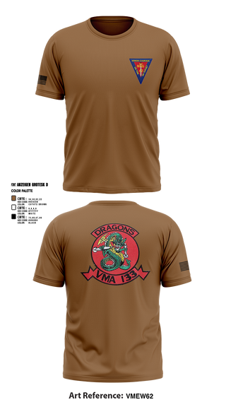 Short Sleeve Performance Shirt, MAG-42 VMA-133, , Teamtime, Team time, sublimation, custom sports apparel, team uniforms, spirit wear, spiritwear, sports uniforms, custom shirts, team store, custom team store, fundraiser sports, apparel fundraiser