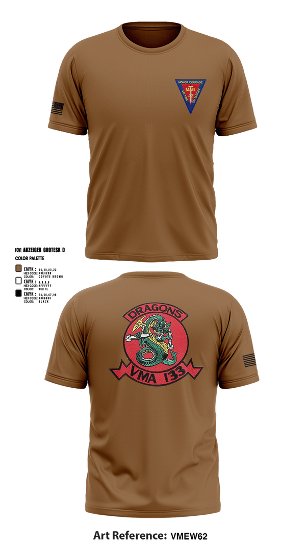 Short Sleeve Performance Shirt, MAG-42 VMA-133, , Teamtime, Team time, sublimation, custom sports apparel, team uniforms, spirit wear, spiritwear, sports uniforms, custom shirts, team store, custom team store, fundraiser sports, apparel fundraiser