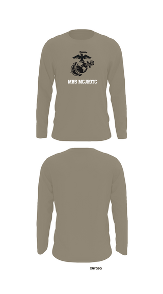 Long Sleeve Performance Shirt, MHS MCJROTC, Marines, Teamtime, Team time, sublimation, custom sports apparel, team uniforms, spirit wear, spiritwear, sports uniforms, custom shirts, team store, custom team store, fundraiser sports, apparel fundraiser