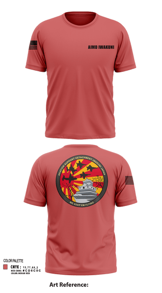 Short Sleeve Performance Shirt, AIMD Iwakuni, Navy, Teamtime, Team time, sublimation, custom sports apparel, team uniforms, spirit wear, spiritwear, sports uniforms, custom shirts, team store, custom team store, fundraiser sports, apparel fundraiser
