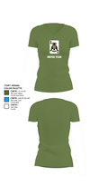 Sniper Team 58955651 Women's Short Sleeve V-neck Shirt - 42