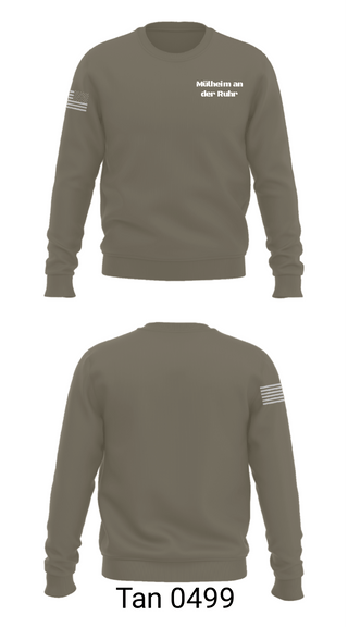 Crew Neck Sweatshirt, Mülheim an der Ruhr, Fire Department, Teamtime, Team time, sublimation, custom sports apparel, team uniforms, spirit wear, spiritwear, sports uniforms, custom shirts, team store, custom team store, fundraiser sports, apparel fundraiser