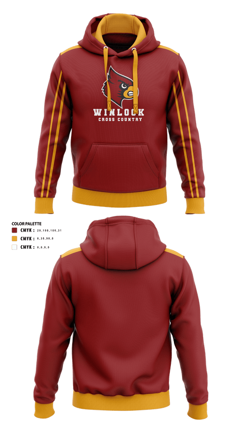 Hoodie, Winlock Middle School Cross Country, Cross Country, Teamtime, Team time, sublimation, custom sports apparel, team uniforms, spirit wear, spiritwear, sports uniforms, custom shirts, team store, custom team store, fundraiser sports, apparel fundraiser