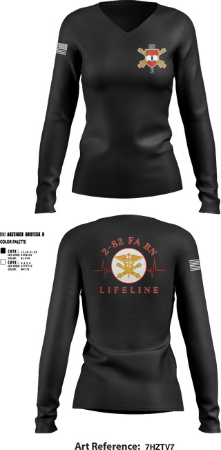Womens Long Sleeve Vneck Shirt, 2-82 FA, , Teamtime, Team time, sublimation, custom sports apparel, team uniforms, spirit wear, spiritwear, sports uniforms, custom shirts, team store, custom team store, fundraiser sports, apparel fundraiser