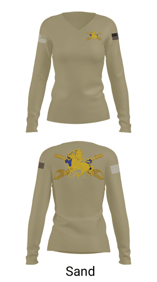 Women's Long Sleeve Vneck Shirt, 1-9, Army, Teamtime, Team time, sublimation, custom sports apparel, team uniforms, spirit wear, spiritwear, sports uniforms, custom shirts, team store, custom team store, fundraiser sports, apparel fundraiser