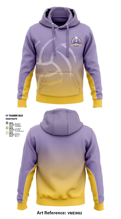 Amsterdam High School Volleyball 89487268 Hoodie - 5