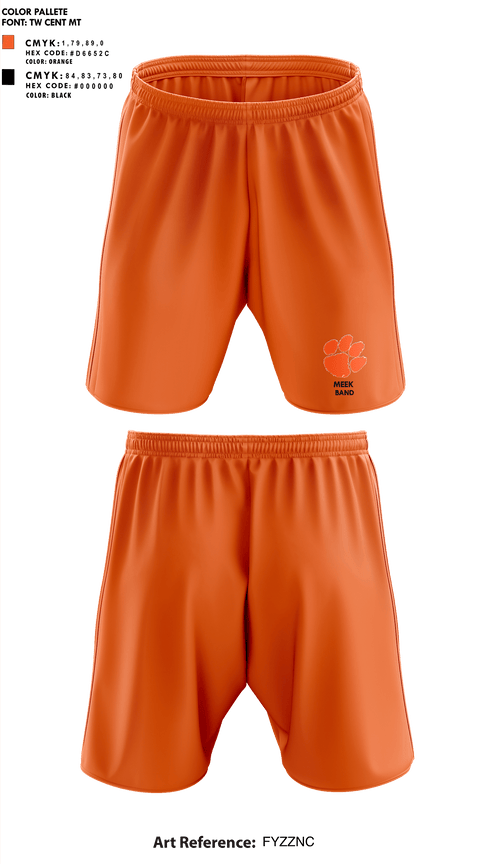 Athletic Shorts With Pockets, Meek High School Band, Spirit Store, Teamtime, Team time, sublimation, custom sports apparel, team uniforms, spirit wear, spiritwear, sports uniforms, custom shirts, team store, custom team store, fundraiser sports, apparel fundraiser