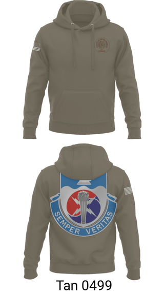 Hoodie, 312TH MI BN, CHARLIE DETACHMENT, Army, Teamtime, Team time, sublimation, custom sports apparel, team uniforms, spirit wear, spiritwear, sports uniforms, custom shirts, team store, custom team store, fundraiser sports, apparel fundraiser
